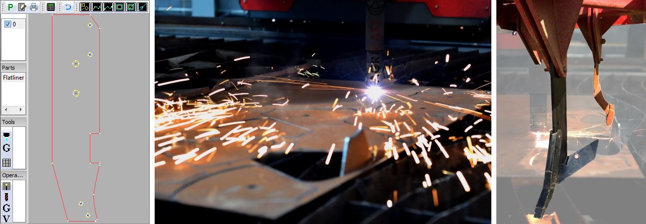 CAD Package and Plasma Cutter for Leg Conversion